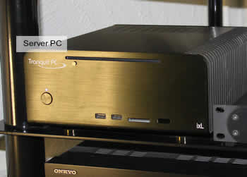 Photo of server PC